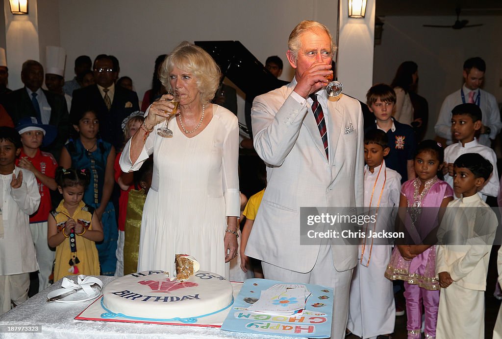 The Prince Of Wales And Duchess Of Cornwall Visit Sri Lanka - Day 1