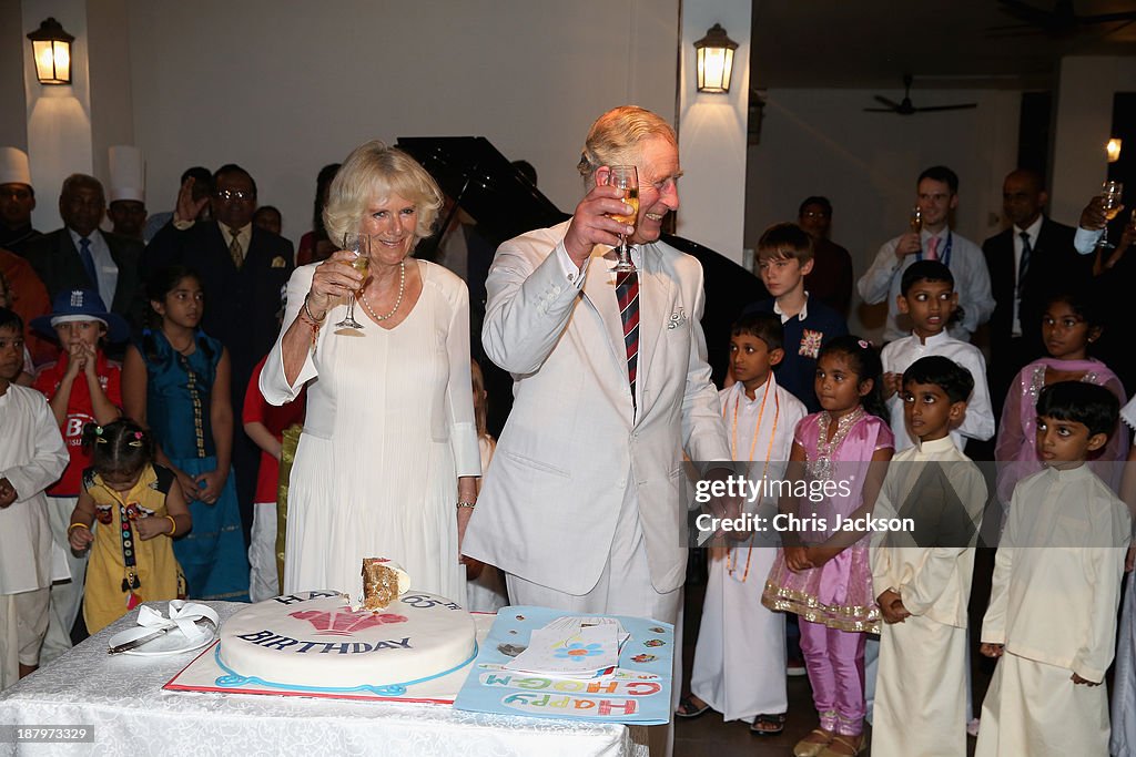 The Prince Of Wales And Duchess Of Cornwall Visit Sri Lanka - Day 1