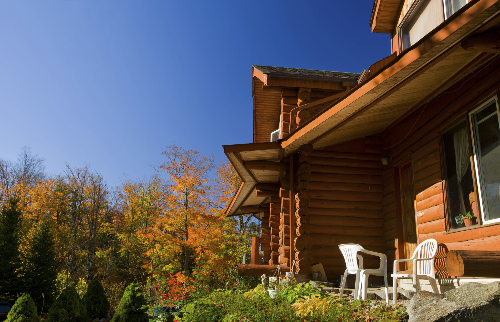 winter lodge