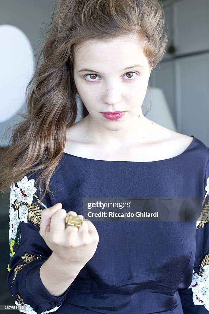 Solene Rigor Actress Solene Rigot is photographed for Self Assignment during the ...