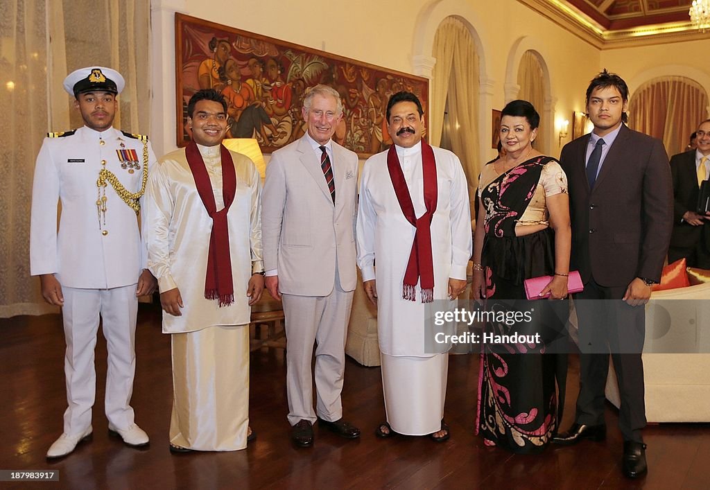 The Prince Of Wales And Duchess Of Cornwall Visit Sri Lanka - Day 1