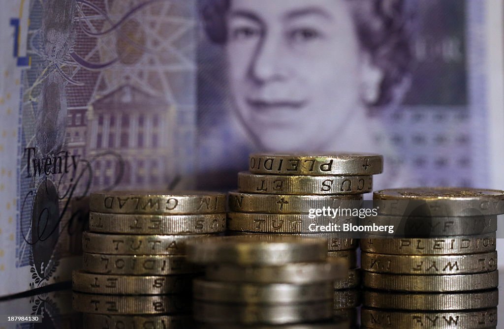 British Currency As Bank Of England Raises Growth Forecasts