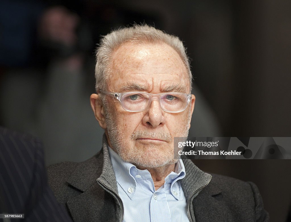 Gerhard Ritcher Person The Painter Gerhard Richter during a press conference about his new ...