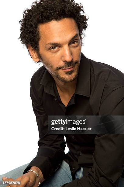 French actor Tomer Sisley is photographed for Self Assignment on April 21, 2012 in New York City.