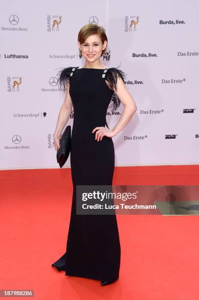 Josefine Preuss attends the Bambi Awards 2013 at Stage Theater on November 14, 2013 in Berlin, Germany.