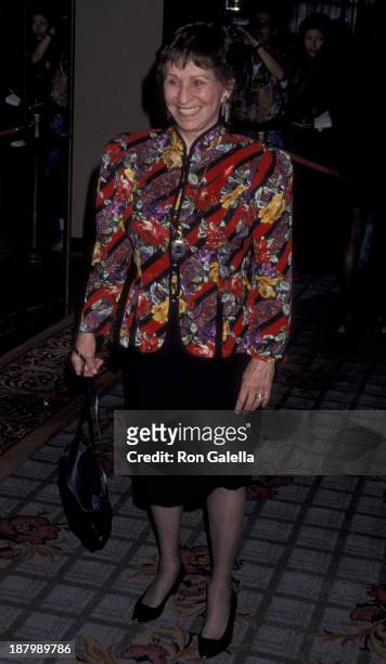 Alice Ghostley attends Eighth Annual Genesis Awards on March 12, 1994 at the Century Plaza Hotel in Century City, California.