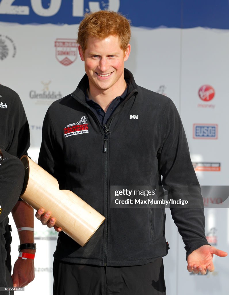 Prince Harry Departs For Trek to Raise Funds For Walking With The Wounded