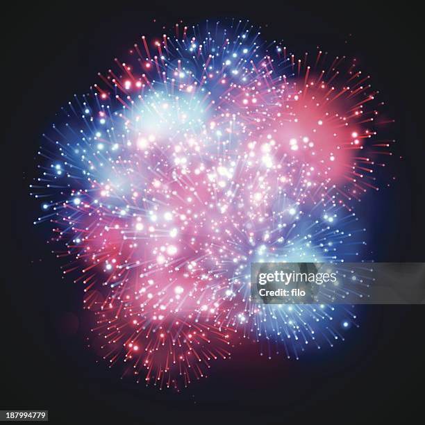 illustrazioni stock, clip art, cartoni animati e icone di tendenza di fuochi d'artificio esplosione - fireworks finale