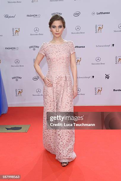 Nora von Waldstaetten attends the Bambi Awards 2013 at Stage Theater on November 14, 2013 in Berlin, Germany.