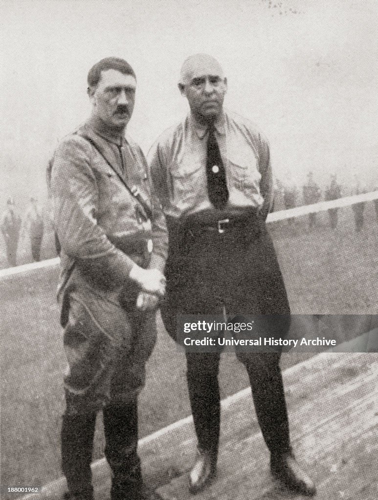 Adolf Hitler And Gregor Strasser