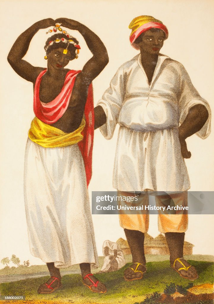 Mandinka Couple Of West Africa
