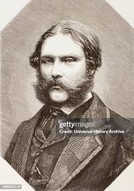 Francis Fowke, 1823  1865. British Engineer And Architect. Co-Designer Of Royal Albert Hall. From El Museo Universal, Published Madrid 1862.