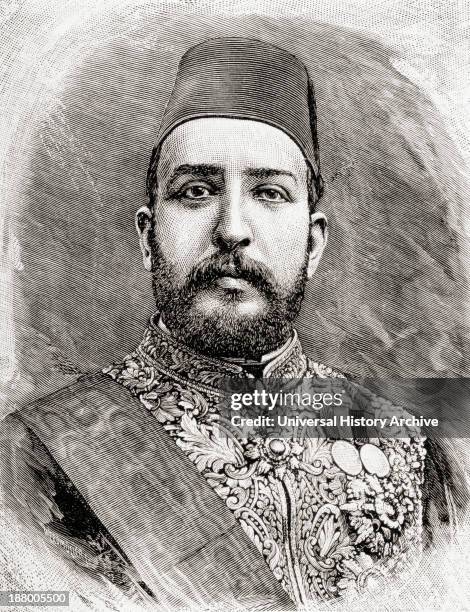 Hh Muhammed Tewfik Pasha,Tawfiq Of Egypt, 1852 To 1892. Khedive Of Egypt And Sudan Between 1879 And 1892, And The Sixth Ruler From The Muhammad Ali...