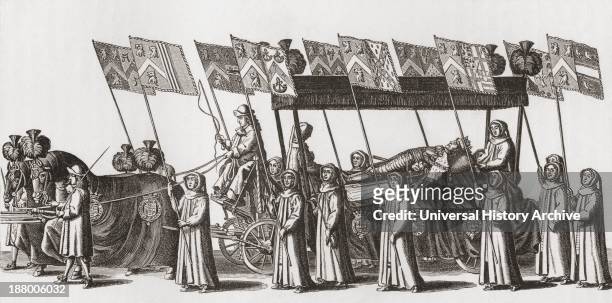 Funeral Car Of George Monck, 1St Duke Of Albemarle, 1608 To 1670. English Soldier And Politician. From The Book Short History Of The English People...