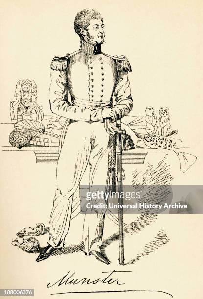 George Augustus Frederick Fitzclarence, 1St Earl Of Munster, 1794  1842. Eldest Natural Son Of William Iv Of The United Kingdom And His Long-Time...