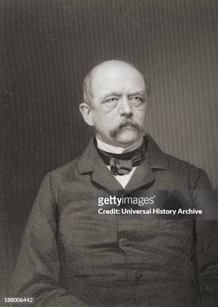 Otto Eduard Leopold Von Bismarck, 1815 To 1898. Prussian-German Statesman, First Chancellor Of The German Empire. From The Age We Live In, A History...