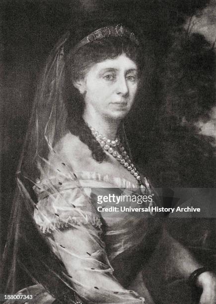 Augusta Of Saxe-Weimar-Eisenach, 1811  1890. Queen Of Prussia And First German Empress As The Consort Of William I, German Emperor. From Bismarck,...
