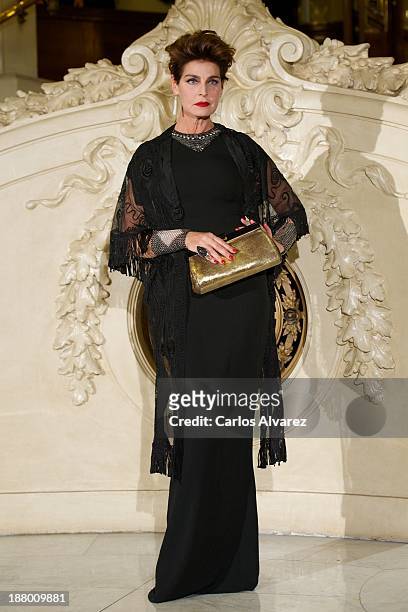 Antonia Dell'Atte attends the Ralph Lauren Dinner Charity Gala at the Casino de Madrid in on November 14, 2013 in Madrid, Spain.