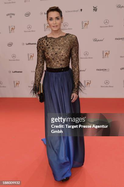 Anja Kling attends the Bambi Awards 2013 at Stage Theater on November 14, 2013 in Berlin, Germany.