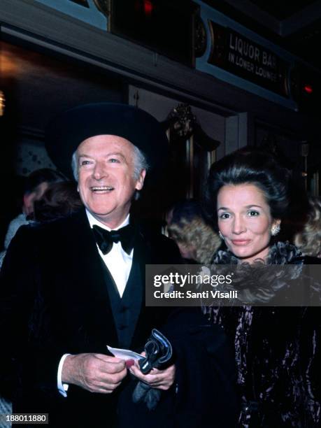 Lee Radziwill and Cecil Beaton on December 18,1969 in New York, New York.