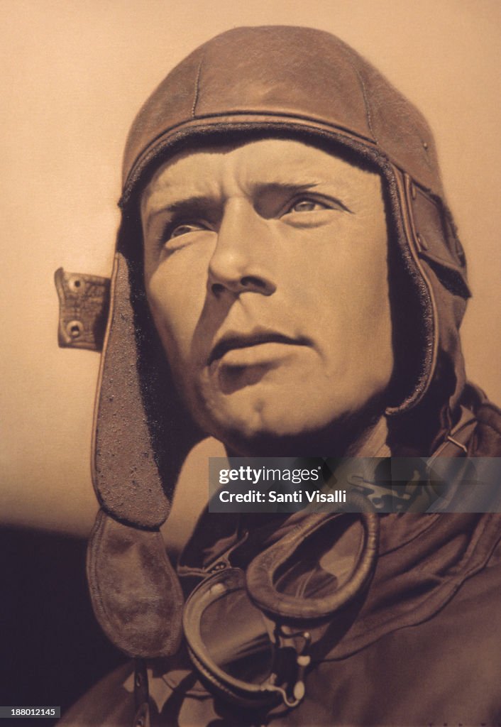 Portrait of Charles Lindberg