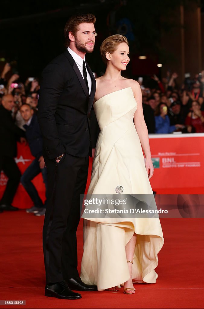 'The Hunger Games: Catching Fire' Premiere - The 8th Rome Film Festival