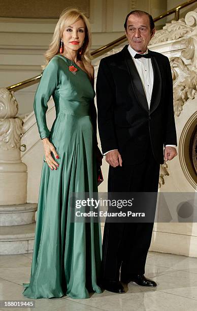 Carmen Lomana attends the Ralph Lauren Dinner Charity Gala at the Casino de Madrid on November 14, 2013 in Madrid, Spain.