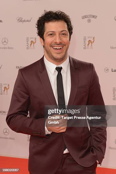 Fahri Yardim attends the Bambi Awards 2013 at Stage Theater on November 14, 2013 in Berlin, Germany.