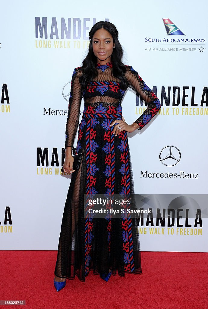 New York Premiere Of "Mandela: Long Walk To Freedom" Hosted By The Weinstein Company, Yucaipa Films & Videovision Entertainment - Arrivals