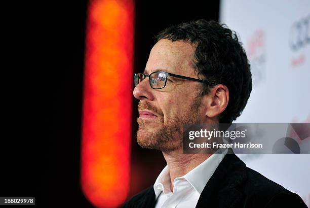 Writer/director Ethan Coen attends the AFI FEST 2013 presented by Audi closing night gala screening of "Inside Llewyn Davis" at TCL Chinese Theatre...