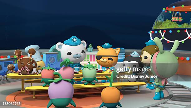 Very Vegimals Xmas" - The Vegimals' plans for a Christmas feast aboard the Octopod are interrupted when the Octonauts are all entangled in a gigantic...