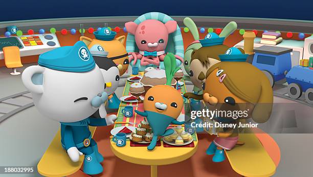 Very Vegimals Xmas" - The Vegimals' plans for a Christmas feast aboard the Octopod are interrupted when the Octonauts are all entangled in a gigantic...