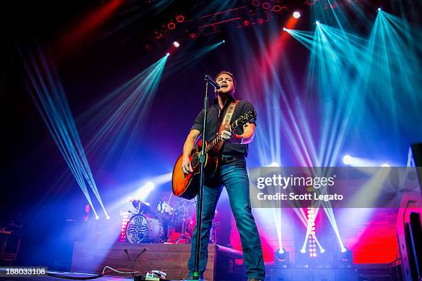 Eli Young performs at The Soundboard, Motor City Casino on November 14, 2013 in Detroit, Michigan.