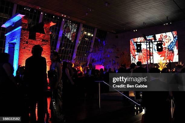 General view of atmosphere at the 10th annual Apollo Circle benefit at Metropolitan Museum of Art on November 14, 2013 in New York City.