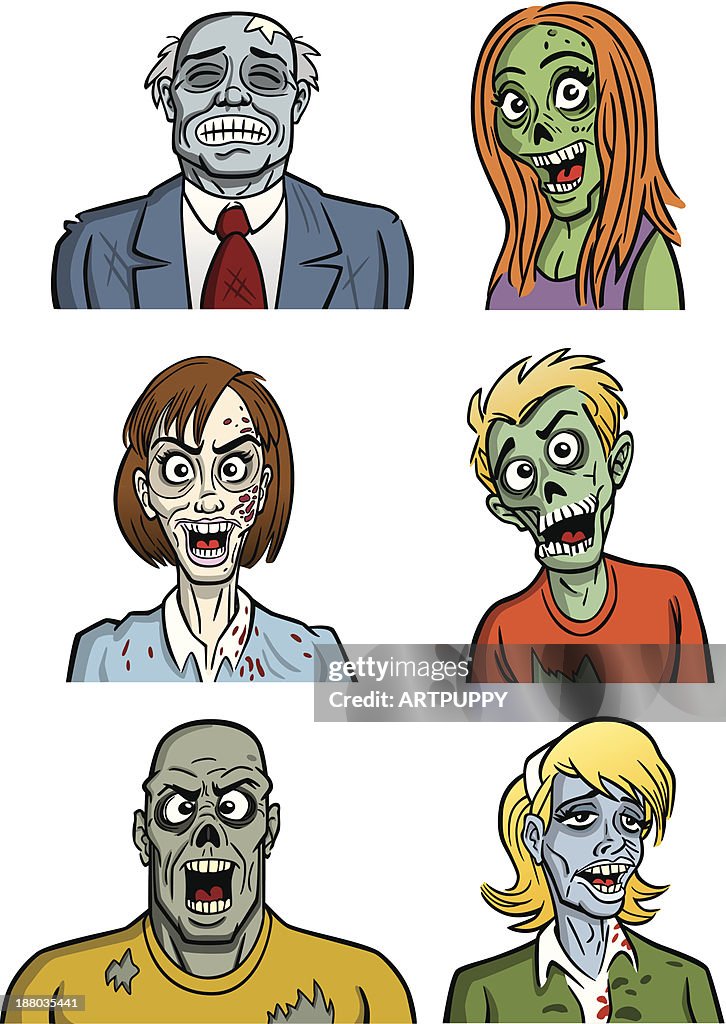 Group of Zombies