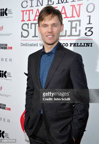 Scott Haze attends Cinema Italian Style 2013 "The Great Beauty" opening night premiere at the Egyptian Theatre on November 14, 2013 in Hollywood,...