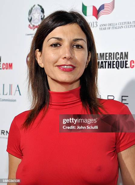Romina Caruana attends Cinema Italian Style 2013 "The Great Beauty" opening night premiere at the Egyptian Theatre on November 14, 2013 in Hollywood,...