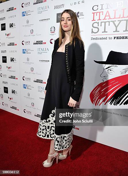 Dominik Garcia- Lorido attends Cinema Italian Style 2013 "The Great Beauty" opening night premiere at the Egyptian Theatre on November 14, 2013 in...