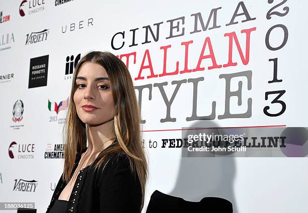 Dominik Garcia- Lorido attends Cinema Italian Style 2013 "The Great Beauty" opening night premiere at the Egyptian Theatre on November 14, 2013 in...