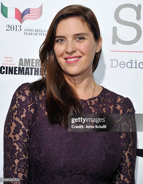 Gisella Marengo attends Cinema Italian Style 2013 "The Great Beauty" opening night premiere at the Egyptian Theatre on November 14, 2013 in...