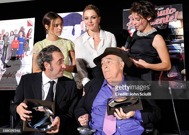 Paolo Sorrentino, Kasia Smutniak, Claudia Gerini, Bernardo Bertolucci and Jasmine Trinca attend Cinema Italian Style 2013 "The Great Beauty" opening...