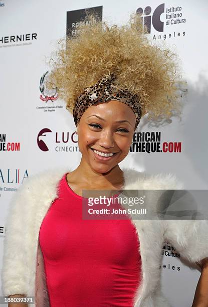 Sacha Chang attends Cinema Italian Style 2013 "The Great Beauty" opening night premiere at the Egyptian Theatre on November 14, 2013 in Hollywood,...