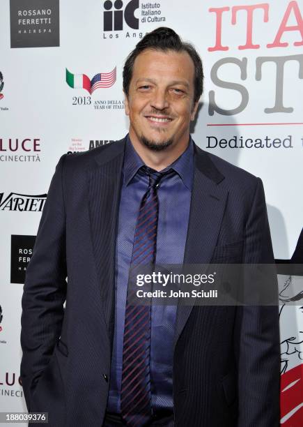 Gabriel Muccino attends Cinema Italian Style 2013 "The Great Beauty" opening night premiere at the Egyptian Theatre on November 14, 2013 in...