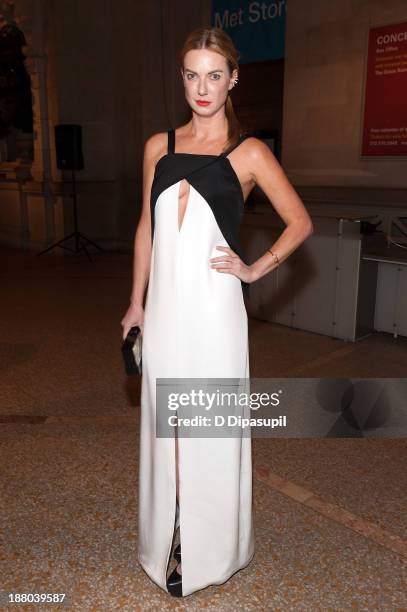 Polina Proshkina attends the 10th annual Apollo Circle benefit at the Metropolitan Museum of Art on November 14, 2013 in New York City.
