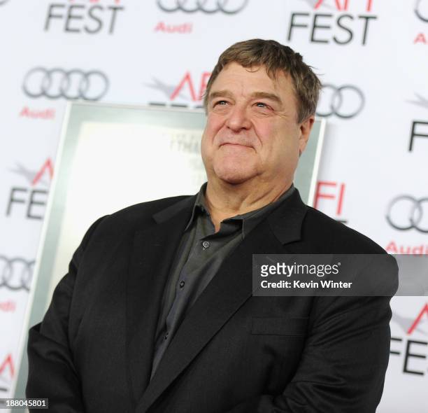Actor John Goodman attends the AFI Premiere Screening of "Inside Llewyn Davis" at TCL Chinese Theatre on November 14, 2013 in Hollywood, California.