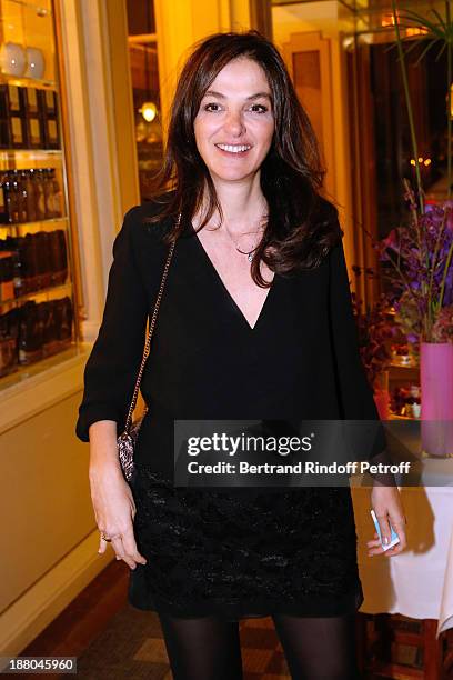 Peri Cochin attends the 50th Anniversary party of Stephane Bern, called "Half a century, it's party", celebrated at Angelina on November 14, 2013 in...