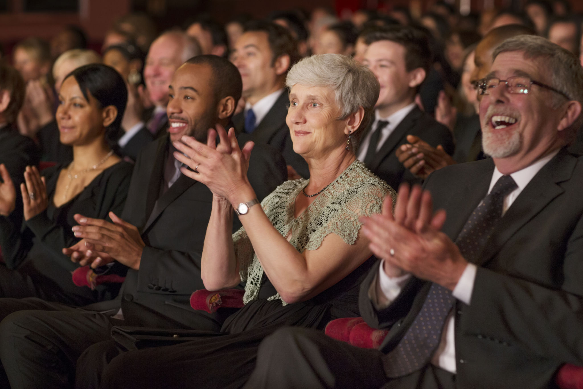 corporate event audience