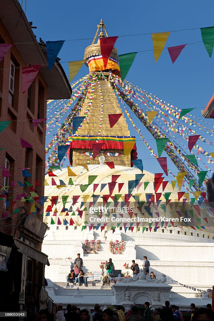 Main Stupa, Boudhanath, Kathmandu, Nepal