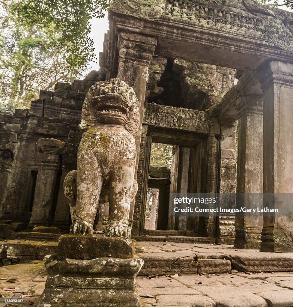 Preah Khan Temple ruins, Angkor, Cambodia