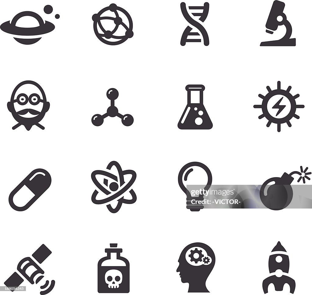 Science Icons - Acme Series